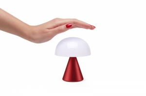 MINA OPLAADBAAR LEDLAMP MEDIUM RED