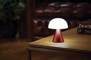MINA OPLAADBAAR LEDLAMP MEDIUM RED