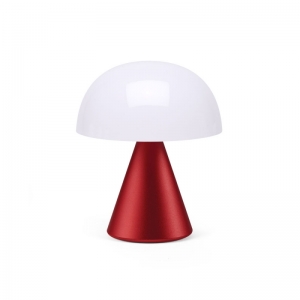 MINA OPLAADBAAR LEDLAMP MEDIUM RED