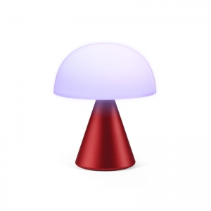 MINA OPLAADBAAR LEDLAMP MEDIUM RED