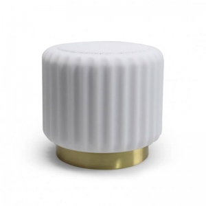 DENTELLES LICHT MET SPEAKER USB HERLAADBAAR WIT