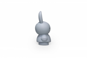 NIJNTJE SPAARPOT - SILVER BLUE - H13,5cm-7,2cm SILVER BLUE