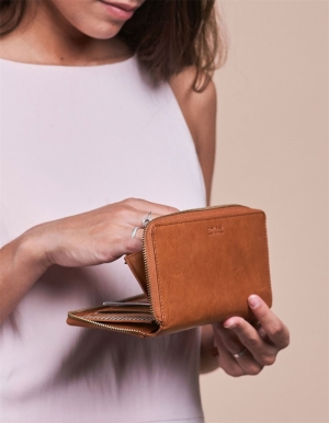 SONNY WALLET - STROMBOLI LEATHER COGNAC