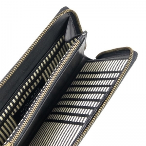 SONNY WALLET - STROMBOLI LEATHER BLACK