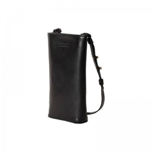 CHARLIE PHONE BAG - CLASSIC  LEATHER BLACK