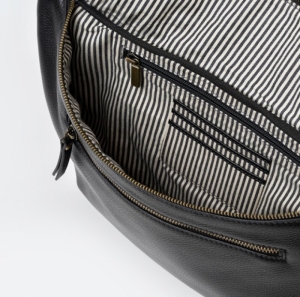 DREW MAXI BLACK - BLACK SOFT LEATHER ZWART