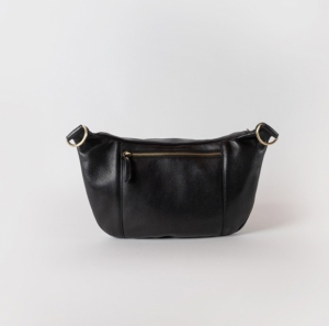 DREW MAXI BLACK - BLACK SOFT LEATHER ZWART
