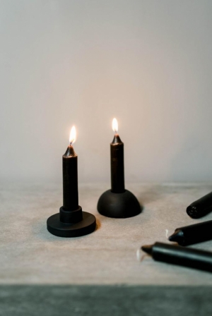 DORIS KAARSEN - SET VAN 7 BLACK