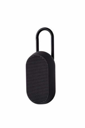 MINO BLUETOOTH T SPEAKER - WITH CARABINER BLACK