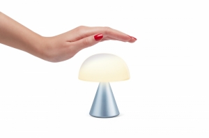 MINA OPLAADBAAR LEDLAMP MEDIUM - LIGHT BLUE LIGHT BLUE