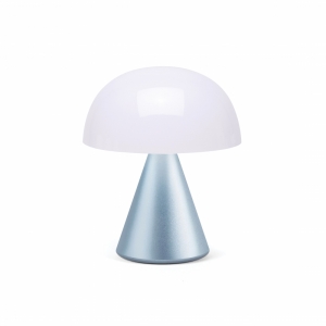 MINA OPLAADBAAR LEDLAMP MEDIUM - LIGHT BLUE LIGHT BLUE