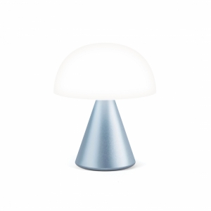 MINA OPLAADBAAR LEDLAMP MEDIUM - LIGHT BLUE LIGHT BLUE