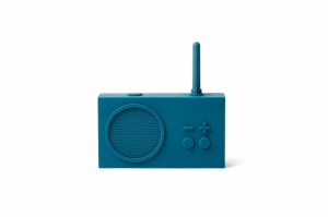 TYKHO 3 - FM RADIO - 3 W BLUETHOOTH SPEAKER - BLAUW BLAUW