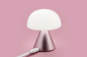 MINA OPLAADBAAR LEDLAMP SMALL - ROZE PINK