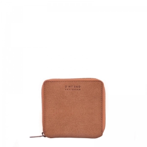 SONNY SQUARE WALLET - ECO CAMEL HUNTER BRUIN