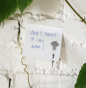 STICKY NOTES - FLOWER GIRL & SECRET KISSERS 