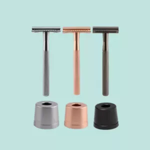 VEILIGHEIDSSCHEERMES MET HOUDER - ROZE GOLD ROSE GOLD
