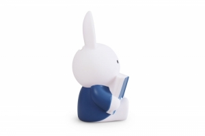 NIJNTJE LEEST SPAARPOT - BLAUW - H 19cm - Ø 10 CM 