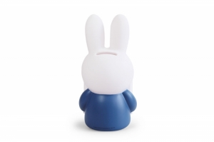 NIJNTJE LEEST SPAARPOT - BLAUW - H 19cm - Ø 10 CM 