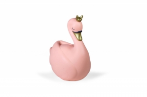 DAME BLANCHE LEDLAMP - ROZE - H22cm Ø 18 CM 
