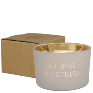 SOJA KAARS - VAN HARTE GEFELICITEERD 