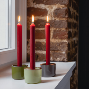 GLASS LIGHTS 02 - SET OF 3 MULTICOLOR