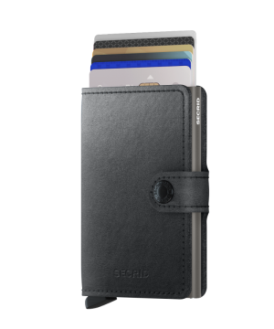MINIWALLET MIRUM PLANT BASED BLACK BLACK