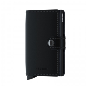 MINIWALLET MATTE BLACK BLACK