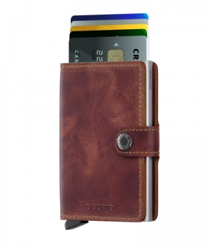 MINIWALLET VINTAGE BROWN VINTAGE BROWN