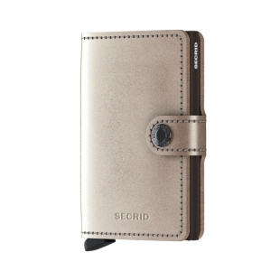 MINIWALLET METALLIC CHAMPAGNE CHAMPAGNE