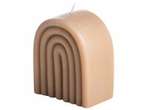 RAINBOW CANDLE TAUPE