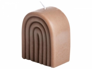 RAINBOW CANDLE BROWN