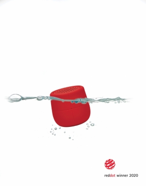 MINO X OPLAADBAAR SPEAKER ROOD