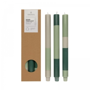 GRADIENT KAARSEN - SET VAN 3 