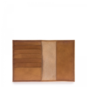 PASSPORT HOLDER COGNAC - CLASSIC LEATHER COGNAC