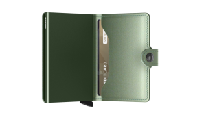 MINIWALLET METALLIC GREEN METALLIC GREEN