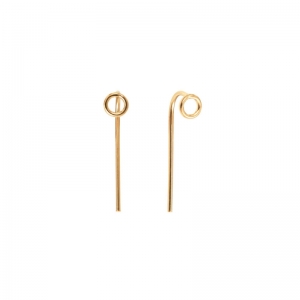 CARLA EARRINGS GOLD GOUD