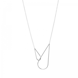 RAINDROPS NECKLACE ZILVER