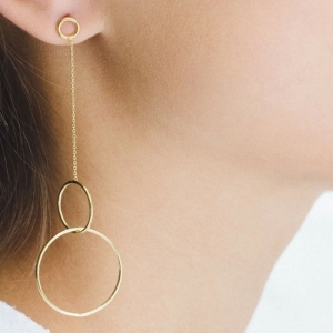 TRINITY EARRINGS GOUD