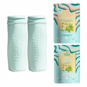 STARTERSPAKKET - HERBAL - 2 FLESSEN 2 REFILS 