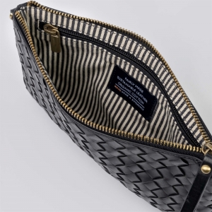 LEXI - WOVEN CLASSIC LEATHER BLACK