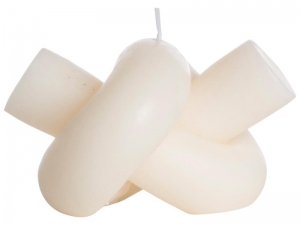 GUSTA KAARS KNOOP 10x6,5x6cm CREME CREME