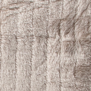 GIFT PLAID RPET TAUPE TAUPE