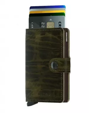 MINIWALLET DUTCH MARTIN OLIVE OLIVE