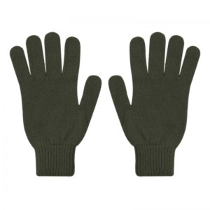 MERINO WOOL GLOVES DUSTY OLIVE