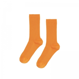 ORGANIC SOCKS SUNNY ORANGE