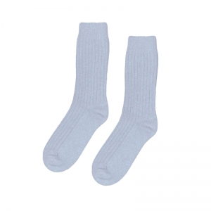 MERINO WOOL SOCKS POLAR BLUE
