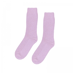 MERINO WOOL SOCKS SOFT LAVENDER
