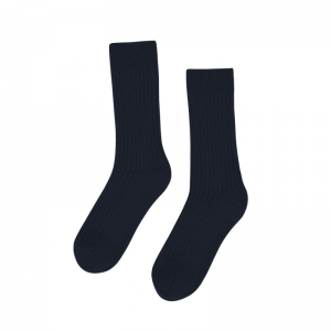MERINO WOOL SOCKS NAVY BLUE