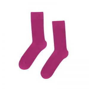 CLASSIC ORGANIC SOCKS MAGENTA BLAZE